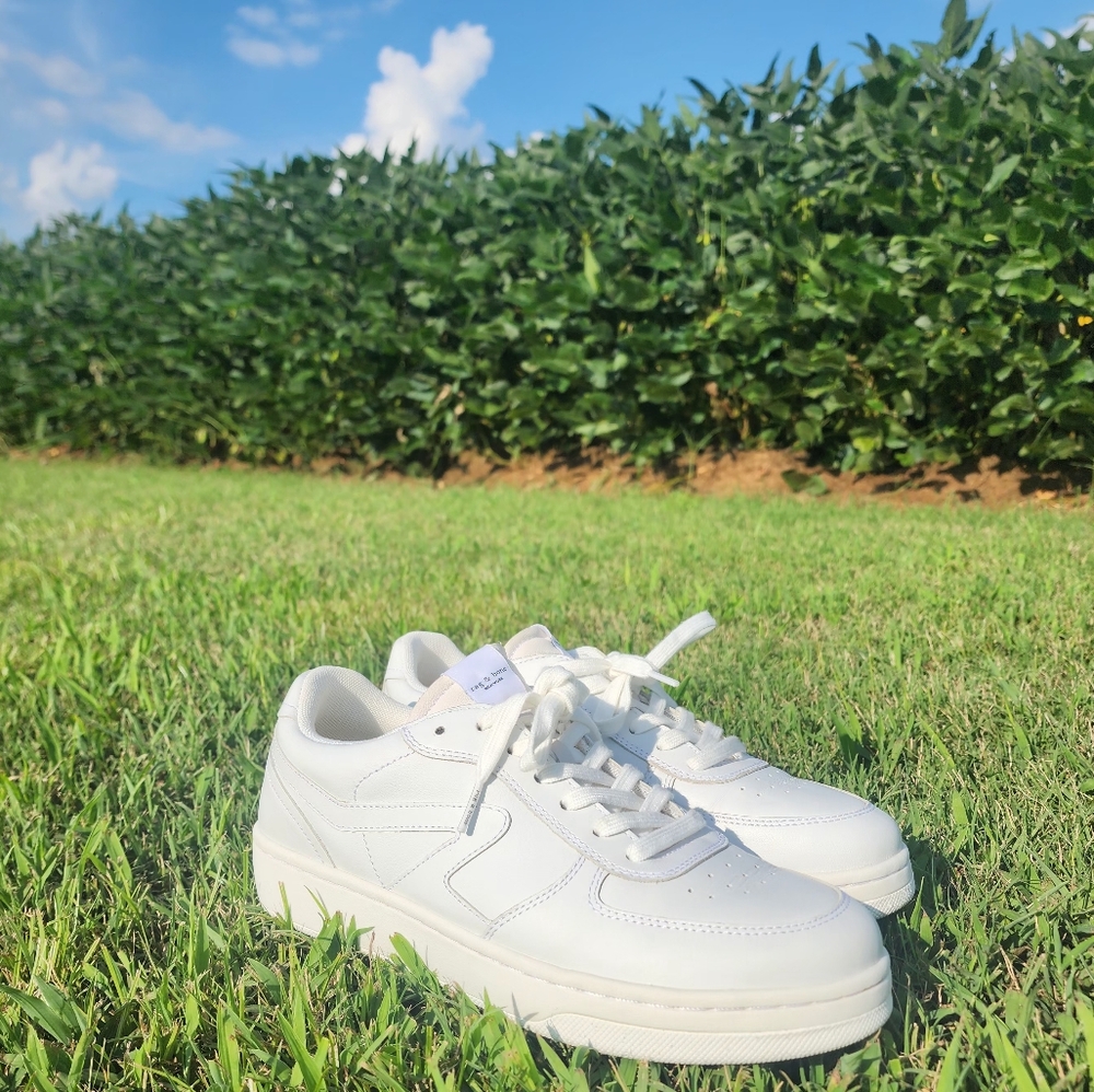 Rag & Bone Women's Retro Court Leather Sneaker Size 41 (US 10.5) In White